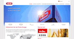 Desktop Screenshot of fricke.de